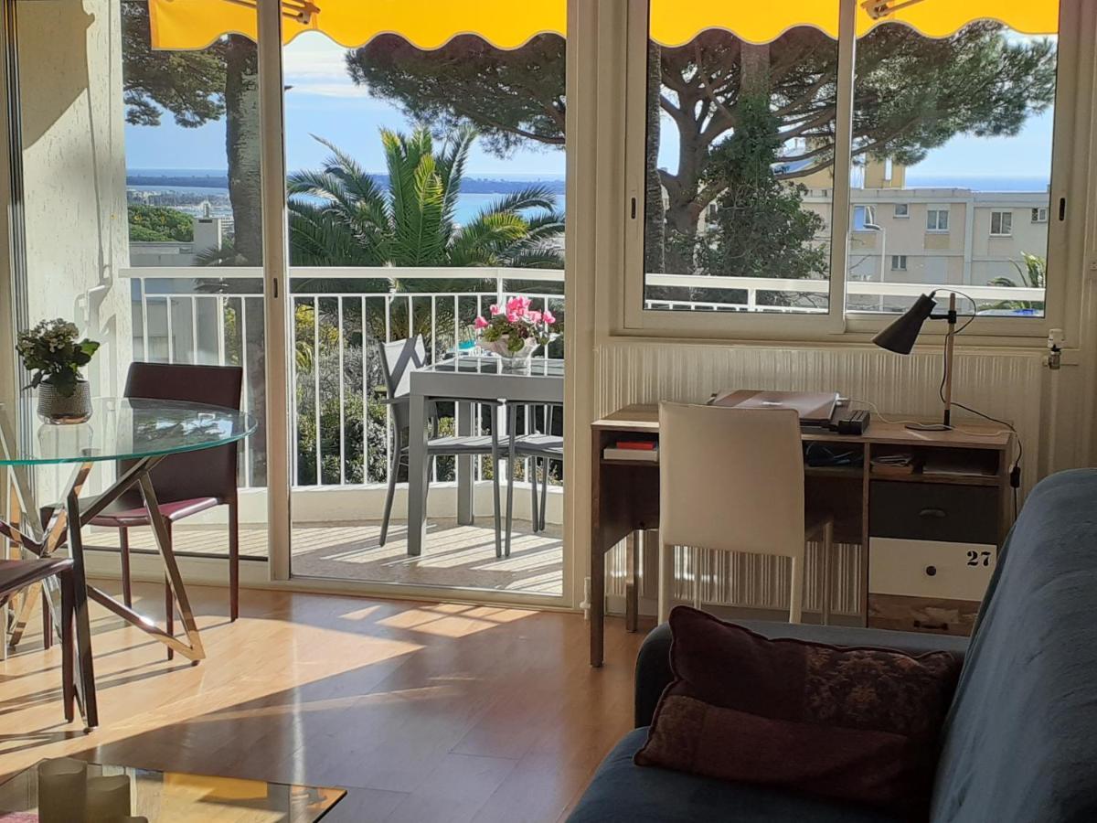 Spacieux Studio 37M2 - Terrasse Vue Mer カンヌ エクステリア 写真