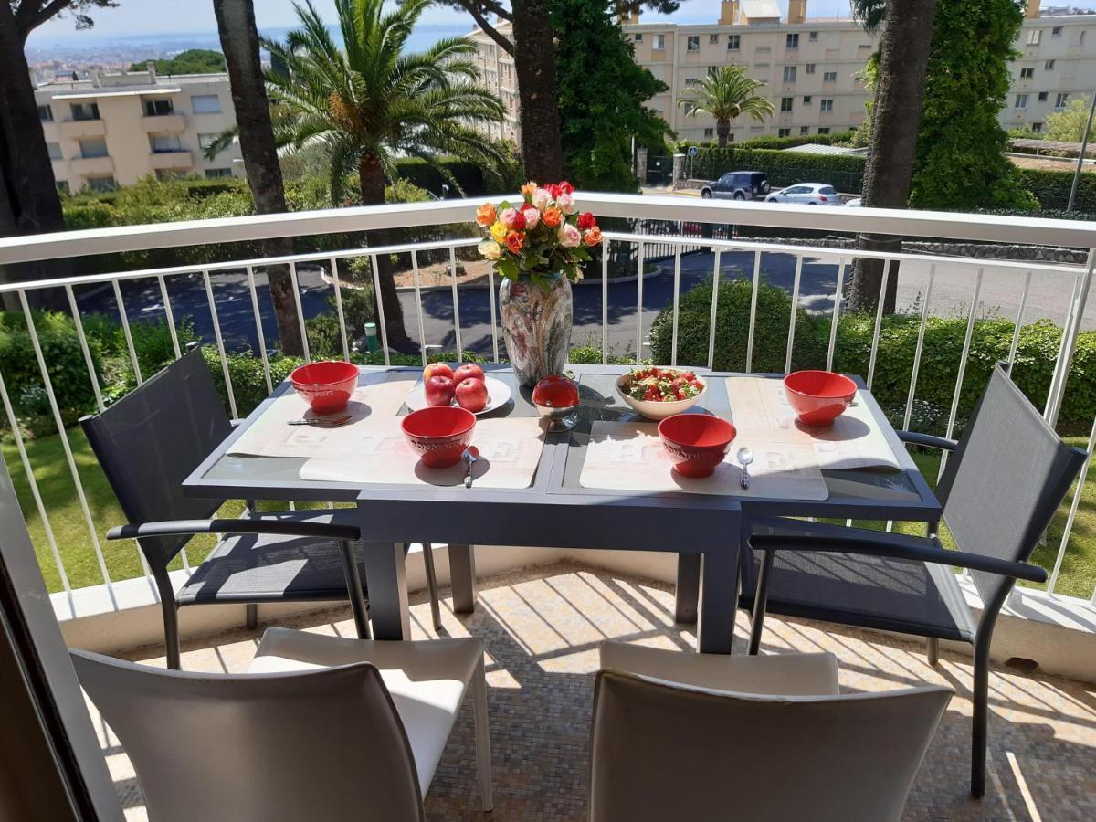 Spacieux Studio 37M2 - Terrasse Vue Mer カンヌ エクステリア 写真