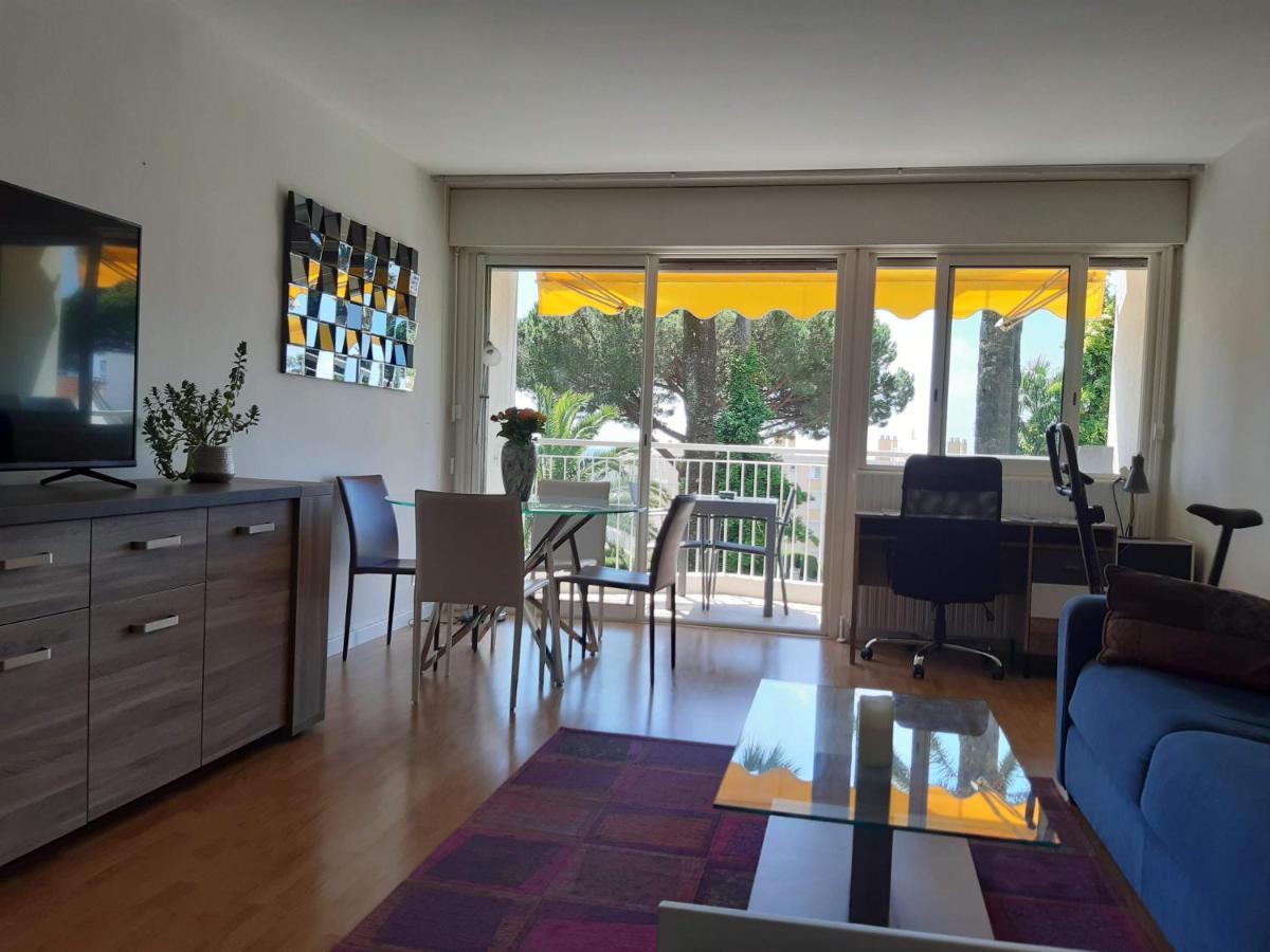Spacieux Studio 37M2 - Terrasse Vue Mer カンヌ エクステリア 写真